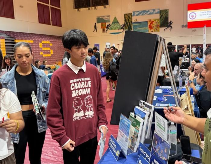 Local 142 Builds Pathways at Castle High School Career Fair