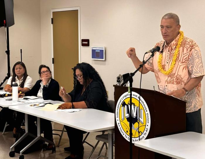 Mayor Bissen provides STR update to Maui Division Executive Board